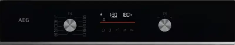 Cuptor Electric Incorporabil AEG OA5PB531AB 5000 SurroundCook, 71L, Curatare Pirolitica, Clasa Energetica A+, SteamBake, Wi-Fi, Negru, 59.5x59.4x56.7 cm