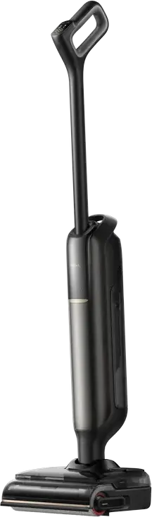 Вертикальный пылесос Mova M50 Pro HMH26A для влажной и сухой уборки, мощность всасывания 22 кПа, 450 Вт, аккумулятор 4000 мАч, бак 0.8 л, станция самоочистки, LED-дисплей, черный
