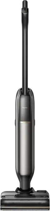 Вертикальный пылесос Mova M50 Pro HMH26A для влажной и сухой уборки, мощность всасывания 22 кПа, 450 Вт, аккумулятор 4000 мАч, бак 0.8 л, станция самоочистки, LED-дисплей, черный