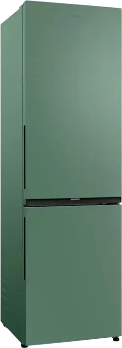 Frigider Combinat Candy CNCQ2T518 City Fresco 300, Culoare Verde, Capacitate 280L, No Frost, Circle Fresh, Zona Fresh 0°C, Clasa Energetica E, 182.5x54.5x60.2 cm
