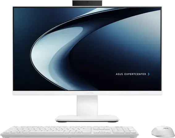 Моноблок ASUS ExpertCenter P440VA, Intel Core 7 240H, 16ГБ DDR5 RAM, 512ГБ NVMe SSD, 23.8" FHD IPS экран, Wi-Fi 6E, Белый, Без ОС