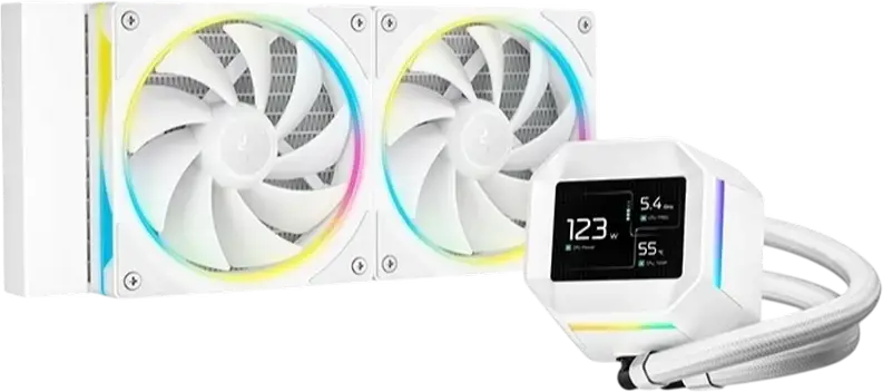 Cooler procesor Deepcool LM240 WH