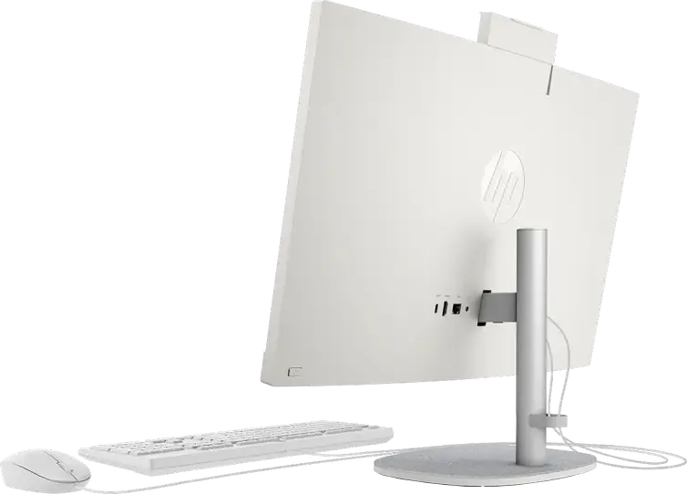 All-in-One HP Next Gen AI 24-ct2000a, AMD Ryzen AI 5 340, 32GB RAM DDR5, SSD 1TB, Ecran 23.8" FHD IPS, Windows 11 Home, Alb