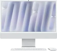 Computer All-in-One Apple iMac A3137 Nano-texture glass, 24", M4 with 10-core CPU and 10-core GPU, 32GB/1024GB, macOS Sequoia, Argintiu