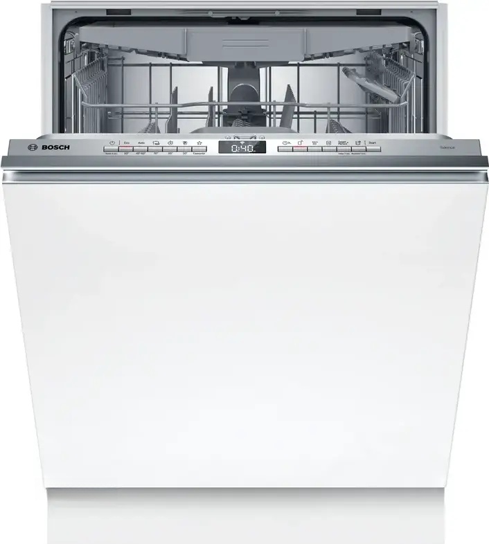 Bosch SMV4HVX11E Fully Built-in Dishwasher, 14 Place Settings, Energy Class C, Home Connect, AquaStop, EcoSilence Drive, 6 Programs, 46 dB