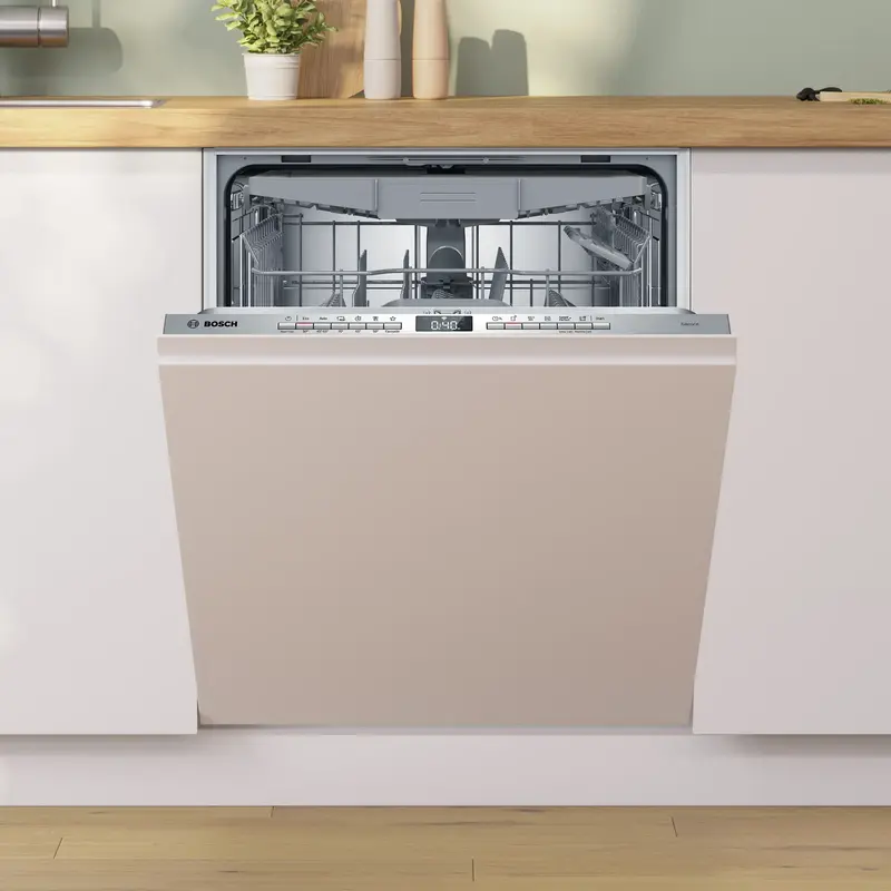 Bosch SMV4HVX11E Fully Built-in Dishwasher, 14 Place Settings, Energy Class C, Home Connect, AquaStop, EcoSilence Drive, 6 Programs, 46 dB