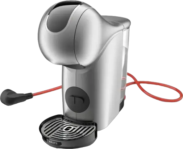 Krups KP440E10 NESCAFÉ Dolce Gusto Genio S Touch Capsule Coffee Machine, 15 bar, 1500W, 0.8L Tank, Touch Control, Espresso Boost, Silver