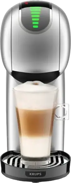 Krups KP440E10 NESCAFÉ Dolce Gusto Genio S Touch Capsule Coffee Machine, 15 bar, 1500W, 0.8L Tank, Touch Control, Espresso Boost, Silver