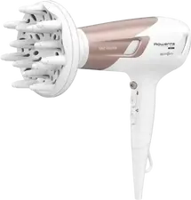 Uscător de păr Rowenta Studio Dry Glow CV5830F0, 2100 W, Alb | Roz
