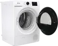 Gorenje DPNE83GNLWIFI Freestanding Heat Pump Tumble Dryer, 8kg Capacity, Energy Class A+++, WiFi ConnectLife, DrySync, 16 Programs, White/Black