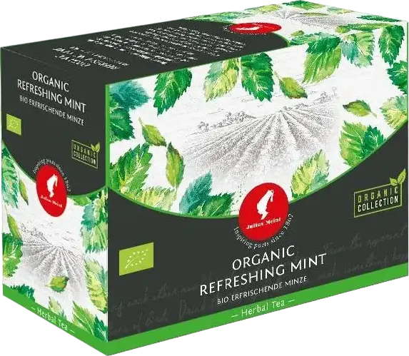 Pliculețe de ceai Julius Meinl Organic Refreshing Mint