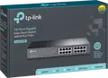 Коммутатор TP-Link TL-SG1016PE Easy Smart Gigabit 16 портов, 8 портов PoE+ бюджет 110 Вт, VLAN QoS IGMP Snooping, безвентиляторный металлический корпус