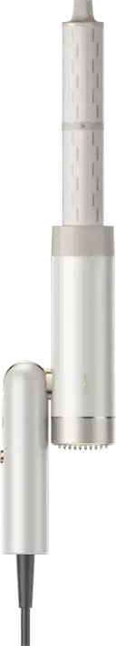 Uscător de păr pliabil Mova Flip 10 1400W, Motor viteză mare 110,000 RPM, 300 Milioane Ioni Negativi, 4 Regimuri Temperatură și 2 Moduri Flux Aer, Alb