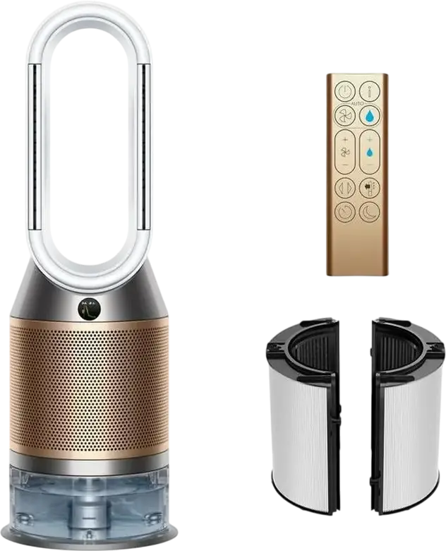 Очиститель воздуха увлажнитель и вентилятор Dyson PH05 Purifier Humidify+Cool PH2 De-NOx с фильтрами HEPA H13 K-Carbon и каталитическим фильтром, 5 л
