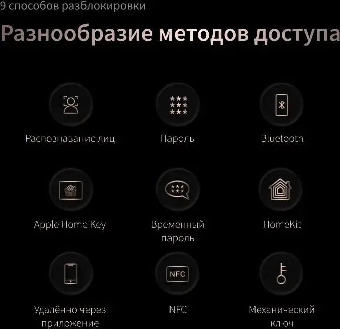 Sertar Inteligent Aqara Smart Lock D200i cu Recunoastere Faciala 3D, Amprenta, NFC, Camera HD 1080p, Wi-Fi, Bluetooth, Suport Apple Home Key, Negru