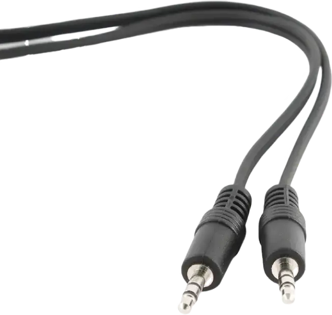 Cablu Audio Analog Cablexpert CCA-404, 3.5mm 3-pini Mascul - 3.5mm 3-pini Mascul, 1.2m, Negru