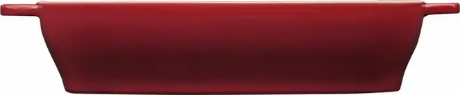 RESTO FORNAX 96111 Rectangular Ceramic Baking Tray, Non-stick Coating, Red, 27.3 x 16.3 x 5.3 cm, 1L Volume, Dishwasher Safe