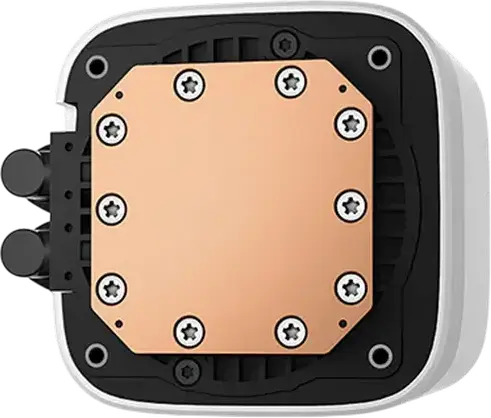 Cooler CPU Lichid AIO Deepcool LE360 V2 ZERO DARK Alb, Radiator Aluminiu 360mm, 3 Ventilatoare PWM 120mm, ARGB, Intel LGA 1851/1700/1200/115X, AMD AM5/AM4