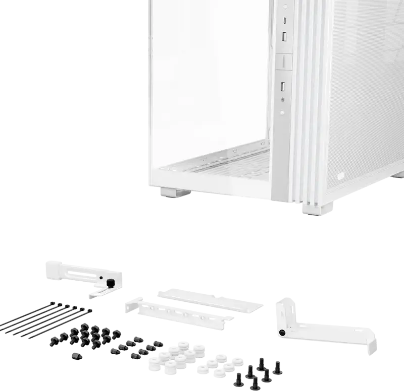 Корпус be quiet! Light Base 600 DX Midi-Tower Белый, ATX/M-ATX/Mini-ATX, ARGB LED-лента, двухкамерный дизайн, стеклянные панели, 450x305x435мм, BGW66