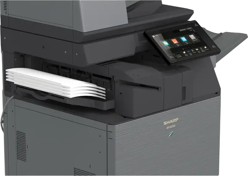 Sharp BP-50C45 Digital Colour Multifunction Printer MFP, 45 ppm, SRA3, 1200x1200 dpi, 5GB RAM, 128GB SSD, 10.1-inch Touchscreen, Print Copy Scan Fax