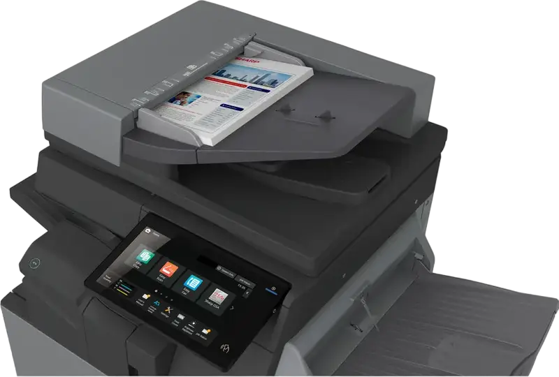 Sharp BP-50C45 Digital Colour Multifunction Printer MFP, 45 ppm, SRA3, 1200x1200 dpi, 5GB RAM, 128GB SSD, 10.1-inch Touchscreen, Print Copy Scan Fax