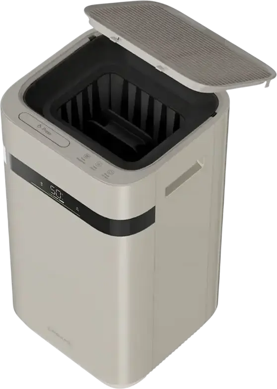 Dreame H40 Evaporative Humidifier, 6L Tank, 800ml/h Rate, 4-Stage Purification with UVC Lamp, Auto Mode, Remote Control, Beige