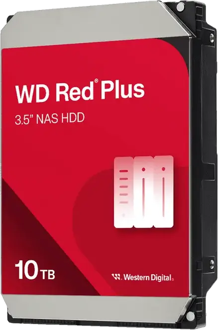 Unitate HDD Western Digital WD Red Plus, 3.5", 10 TB <WD100EFGX>