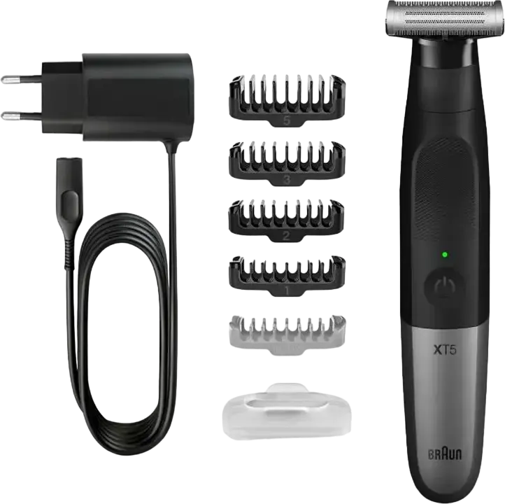 Trimmer pentru bărbați Braun Series X XT5100, Negru