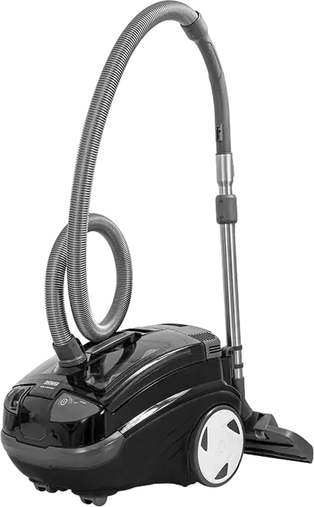 Пылесос для сухой и влажной уборки Thomas Aquatic Onyx, 1700 Вт, аквафильтр и HEPA-фильтр, бак для чистой воды 2.4 л, телескопическая стальная трубка, черный