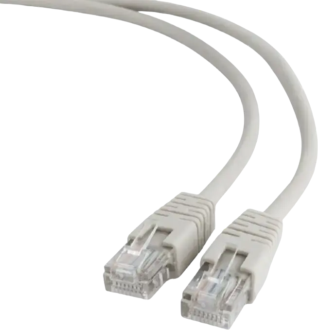 Cablexpert PP22 Cat5e FTP Patch Cord RJ45 Ethernet Network Cable 1 Gbps 100 MHz Grey 0.5 m