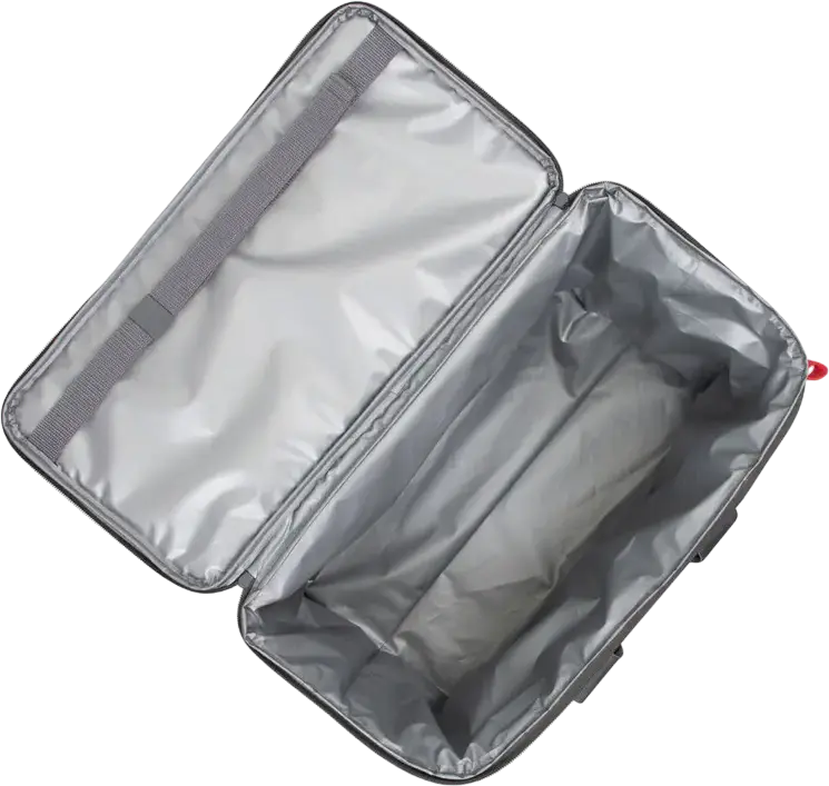 RESTO-KITCHENWARE Polis 5530 Cooler Bag 30L Grey Polyester Water-Repellent Thermal PEVA Insulation Leak-Resistant Lining 430x365x220mm