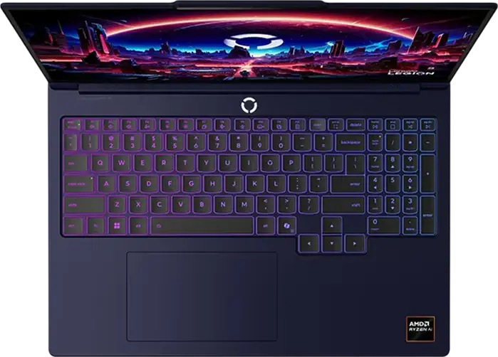 Игровой ноутбук Lenovo Legion 7 16AGP11 16" WQXGA OLED 240Гц AMD Ryzen AI 9 HX 470 RTX 5060 8ГБ 32ГБ LPDDR5X 1ТБ SSD Корпус из алюминия Wi-Fi 7