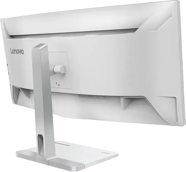 Monitor Curbat Lenovo L34W-4C 34 inch WQHD, 3440x1440, Panou VA, 120Hz, 1ms, 1500R, HDR10, AMD FreeSync Premium, PbP/PiP, Alb