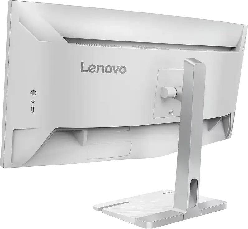 Monitor Curbat Lenovo L34W-4C 34 inch WQHD, 3440x1440, Panou VA, 120Hz, 1ms, 1500R, HDR10, AMD FreeSync Premium, PbP/PiP, Alb