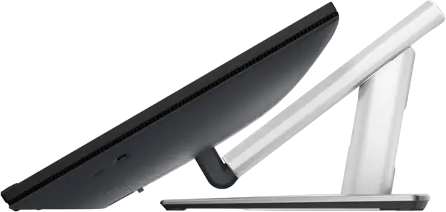 Monitor Dell P2424HT Touch USB-C Hub 23.8", FHD 1920x1080 IPS, Multi-Touch 10 puncte, Power Delivery 90W, RJ45 Ethernet, HDMI, DP, Reglabil pe Inaltime