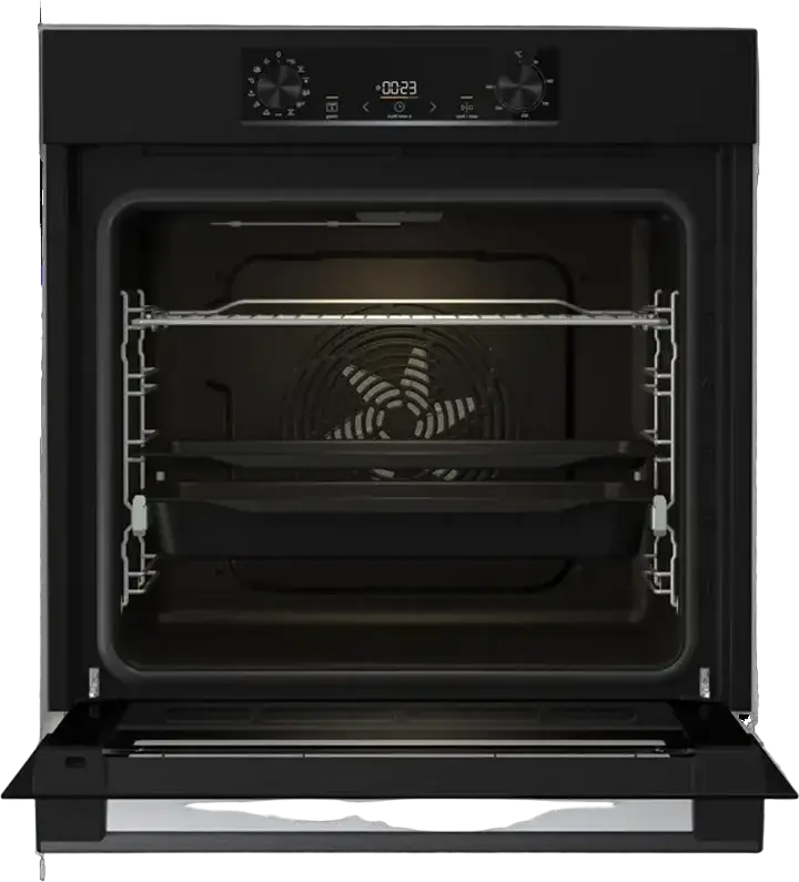 Gorenje BOS 6737 E06B Built-in Electric Oven, 77L, A+ Energy Class, 11 Heating Modes, AirFry, ExtraSteam, AquaClean, Black, 59.5x59.5x56.4 cm