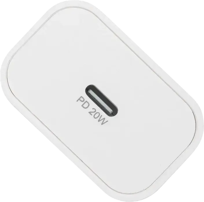 Incarcator de perete Rivacase PS4101 20W USB-C, Incarcare Rapida PD 3.0 si QC 3.0, Priza EU, Plastic ABS, Alb
