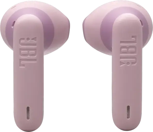 JBL Wave Flex 2 True Wireless Earbuds, Pink, TWS Stick-Open Design, JBL Pure Bass Sound, Smart Ambient Technology, Hands-Free Calls, USB-C Charging