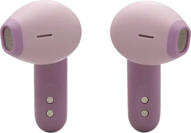 JBL Wave Flex 2 True Wireless Earbuds, Pink, TWS Stick-Open Design, JBL Pure Bass Sound, Smart Ambient Technology, Hands-Free Calls, USB-C Charging