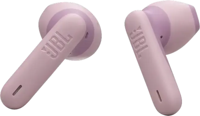 JBL Wave Flex 2 True Wireless Earbuds, Pink, TWS Stick-Open Design, JBL Pure Bass Sound, Smart Ambient Technology, Hands-Free Calls, USB-C Charging