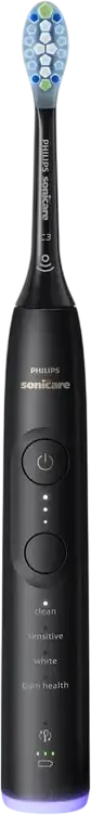Philips Sonicare HX7429/03 7100 Series Rechargeable Sonic Electric Toothbrush, 4 Modes, 3 Intensities, Bluetooth, Pressure Sensor, Black