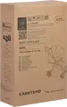 Caruciul pentru copii Caretero Agil, Roz Fumuriu, 0 luni - 4 ani, Max 22kg, Roți din spumă, Spătar și Mâner Reglabil, Finisaje Piele Eco, Cu Ploaie și Picioare
