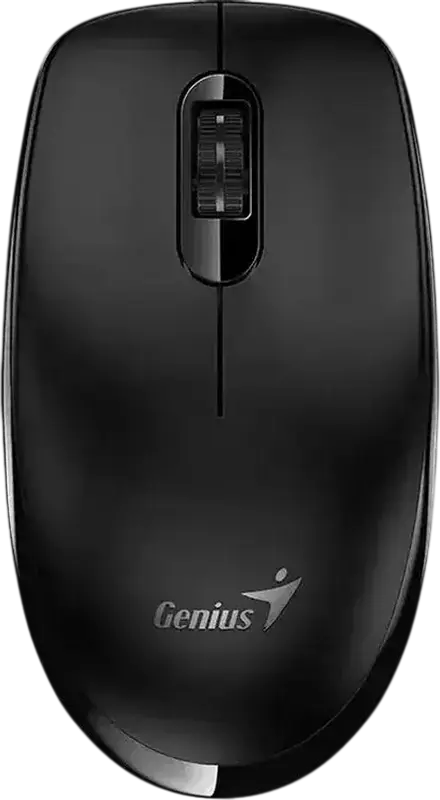 Genius NX-7000XE Wireless Optical Mouse, 2.4GHz USB-A Receiver, 1200 DPI, Ambidextrous Design, 10m Range, Black