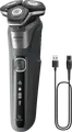 Philips S5887/30 Series 5000 Electric Rotary Shaver, SkinIQ Technology, SteelPrecision Blades, PowerAdapt Sensor, Wet & Dry, Pop-up Trimmer, Grey