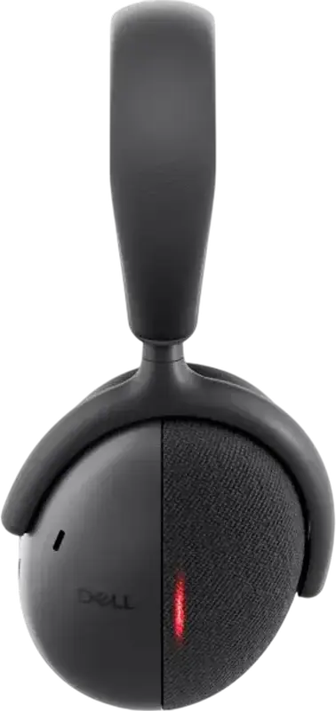 Casca Wireless Dell Pro Premium WL7024 cu ANC, Over-Ear, Bluetooth 5.3, Difuzoare 40mm, Anulare Zgomot AI, Baterie 80h, cu Dock de Incarcare, Negru