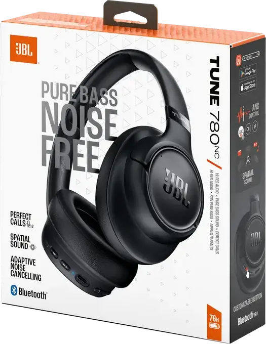 Căști JBL Tune 780NC, Negru