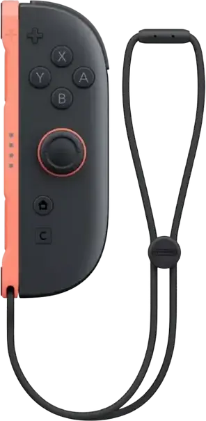 Joystick pentru jocuri Nintendo Switch 2 Joy-Con, Light Red