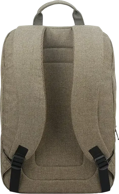Lenovo B210 Laptop Backpack for 15.6 inch Laptops, Water-Repellent Polyester, Padded Interior and Quilted Back Panel, Grey
