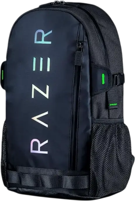 Razer Rogue 17 Backpack V3 Chromatic Edition, Water-Resistant Polyester & TPU, Fits up to 18-inch Laptops, Includes Rain Cover, Black