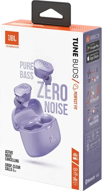 JBL. Căști JBL Tune Buds, Violet